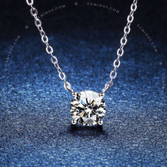 The Lume Moissanite Necklace