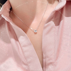 The Lume Moissanite Necklace