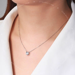 The Lume Moissanite Necklace