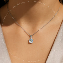The Allure Moissanite Necklace