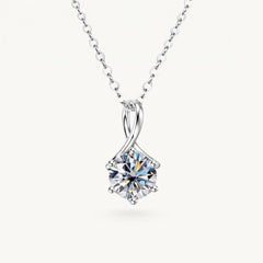 The Allure Moissanite Necklace