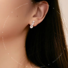 The Crescendo Stud Earrings