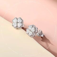 The Clover Stud Earrings