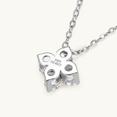 The Clover Moissanite Necklace