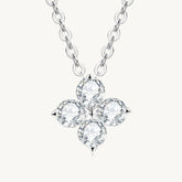 The Clover Moissanite Necklace