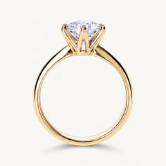 The Éclat Moissanite Ring - Gold