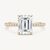 The Élise Moissanite Ring - Gold