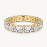 The Eternelle Moissanite Ring - Gold