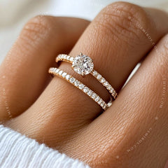 The Eternity Ring - Rose Gold