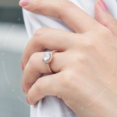 The Leighton Ring - Rose Gold