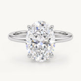 The Luna Moissanite Ring
