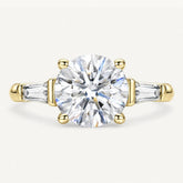 The Margaux Moissanite Ring - Gold