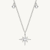The North Star Moissanite Necklace