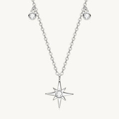 The North Star Moissanite Necklace
