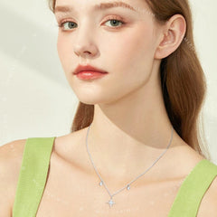 The North Star Moissanite Necklace