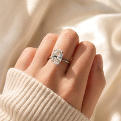The Luna Moissanite Ring