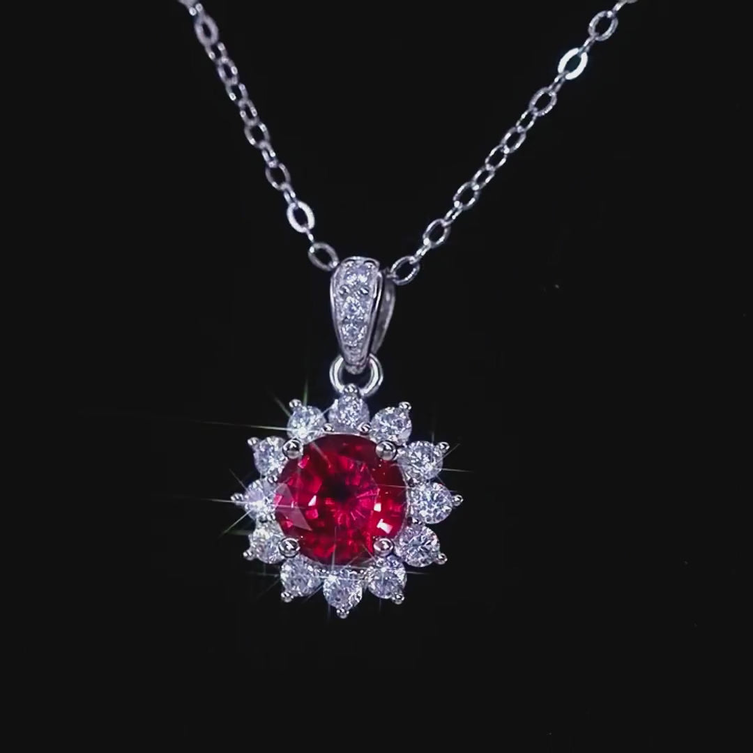 The Amara Ruby Necklace