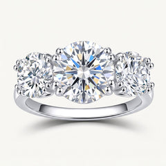 The Reine Moissanite Ring