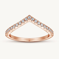 The Wishbone Ring - Rose Gold