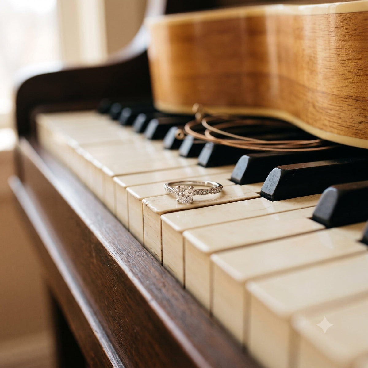Low Profile Engagement Rings for Piano and Guitar Players: What Actually Works