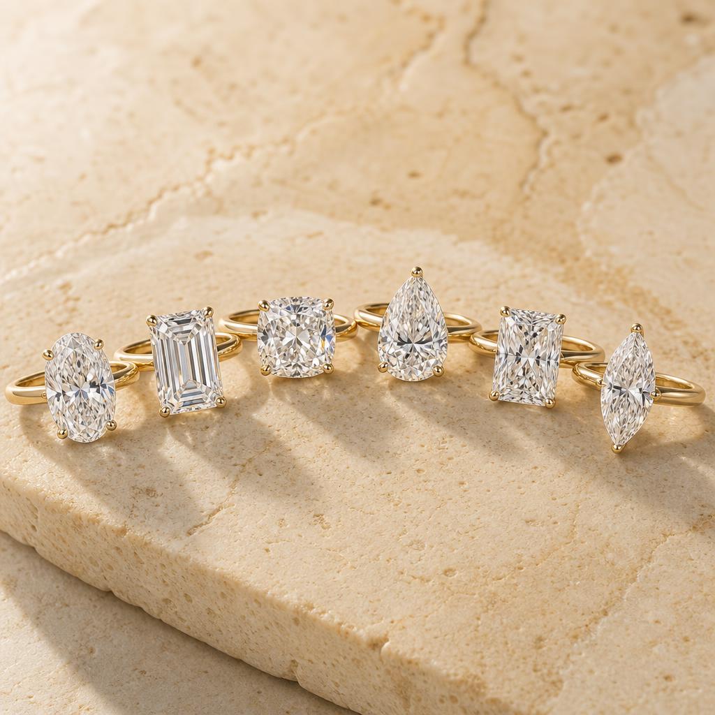 Engagement ring shapes and styles taking over right now: a trend report