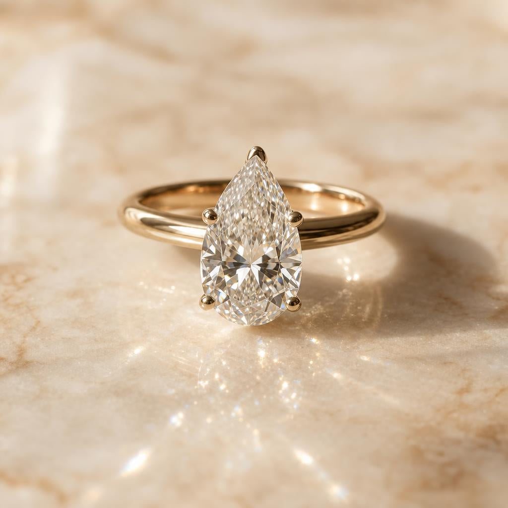 Pear Shaped Rings: Which Styles Elongate, Which Flatter, and What to Look For Before You Buy