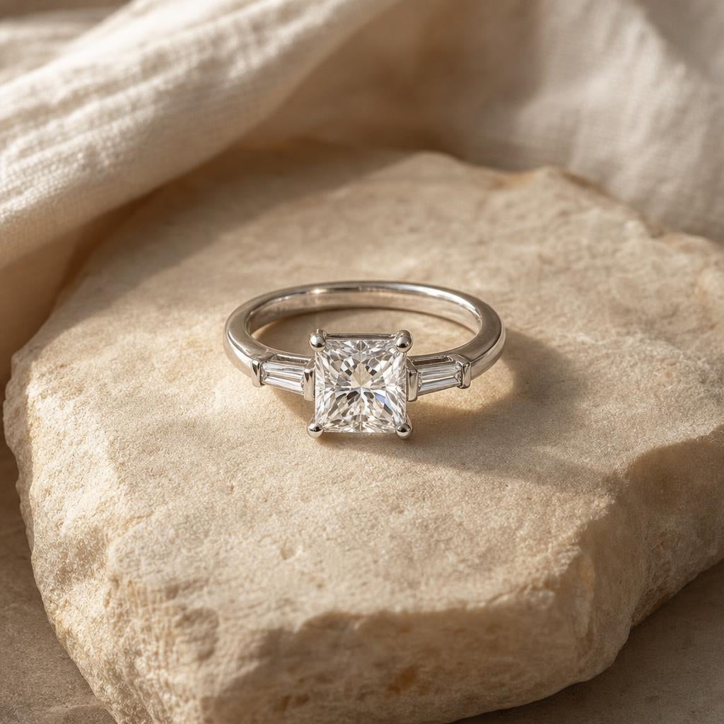 Princess Cut Rings Are Having a Moment — Here's Why, and Which Settings Show Them Off Best