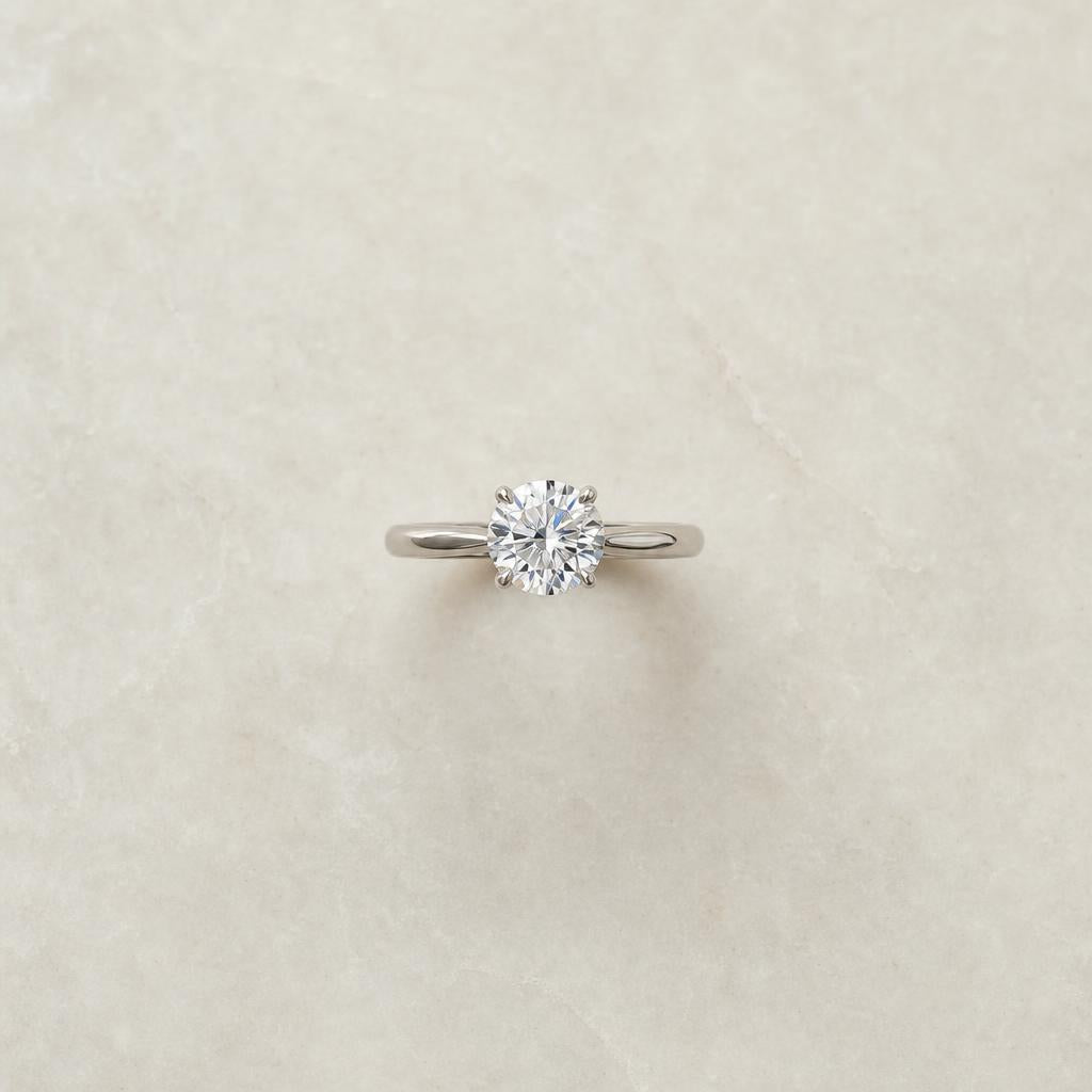 White gold engagement rings: 7 clean, contemporary styles that won't date