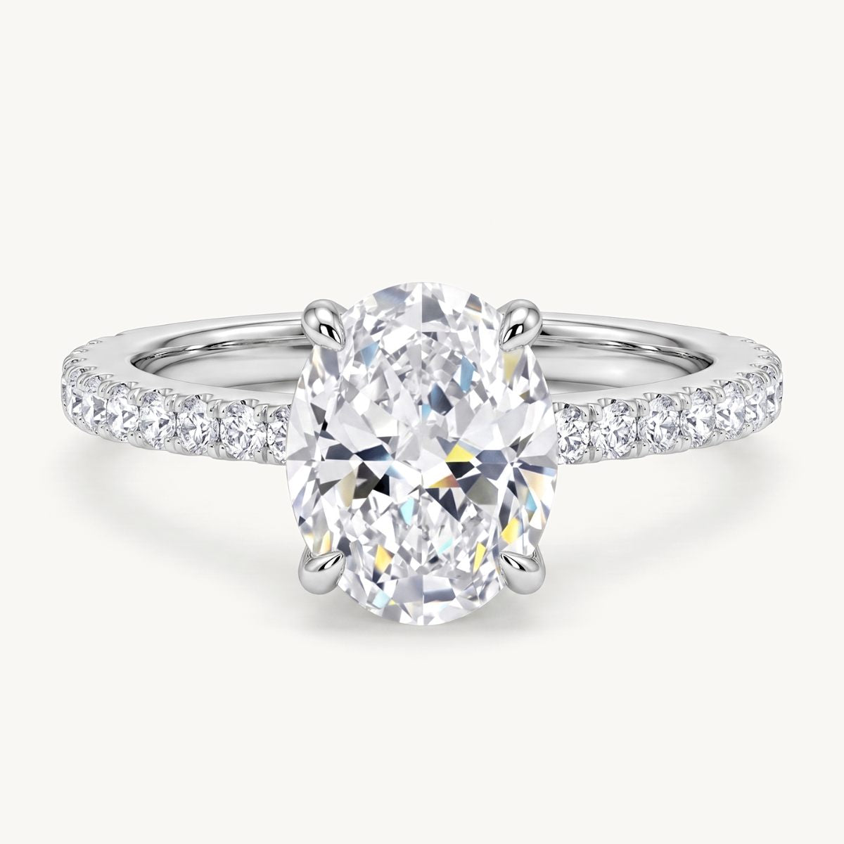 The Aurore Moissanite Ring