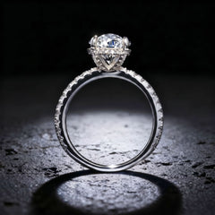 The Aurore Moissanite Ring