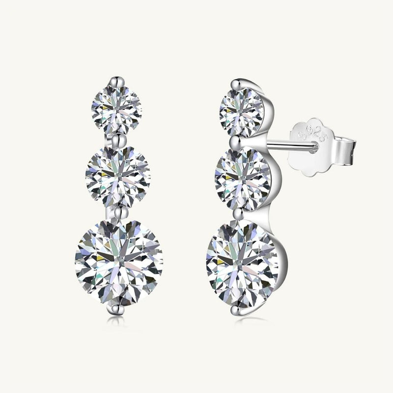 The Crescendo Stud Earrings