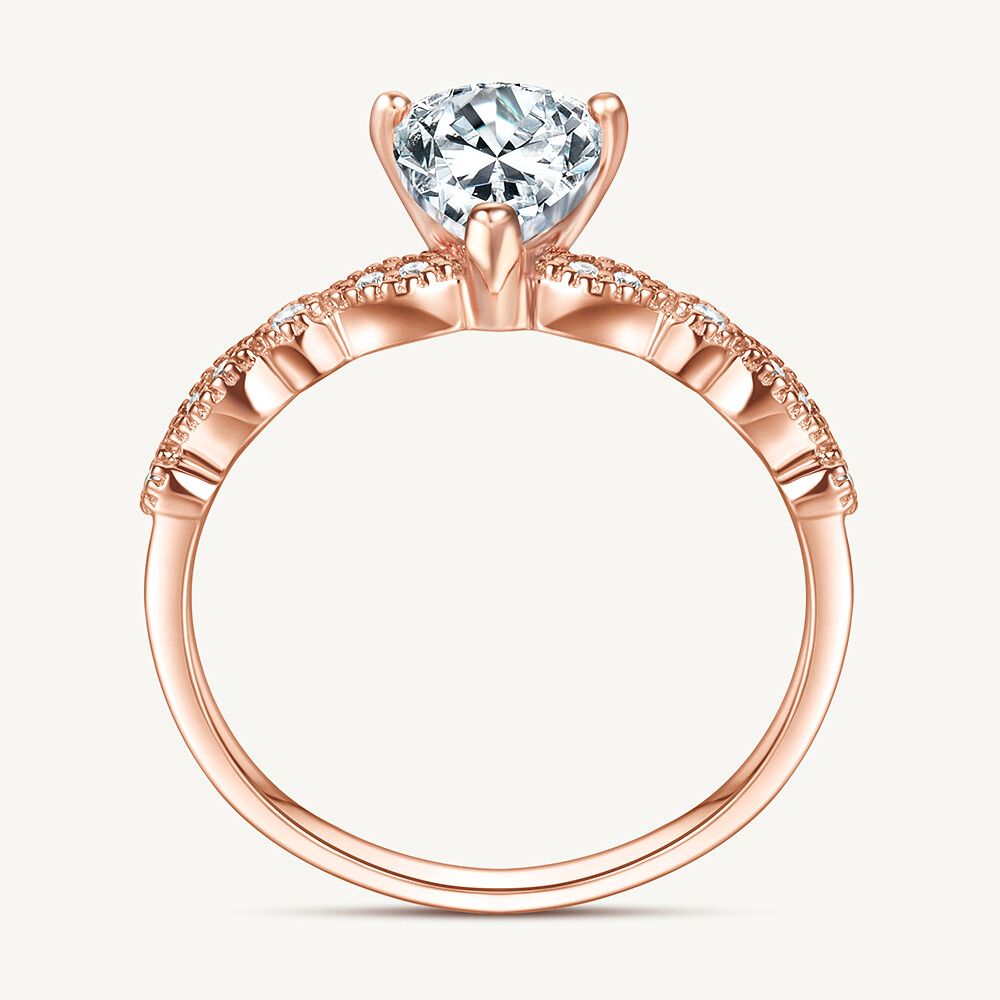 The Clara Ring - Rose Gold