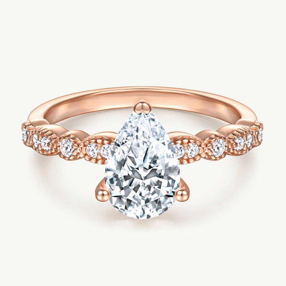 The Clara Ring - Rose Gold