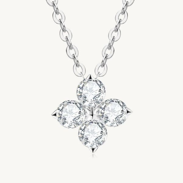The Clover Moissanite Necklace – Gemiros