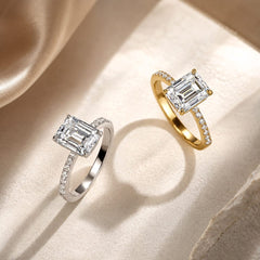 The Élise Moissanite Ring - Gold