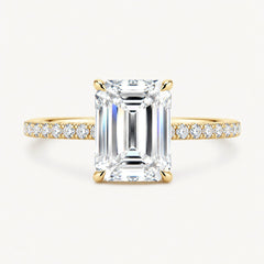 The Élise Moissanite Ring - Gold