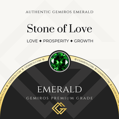 The Chevron Emerald Necklace