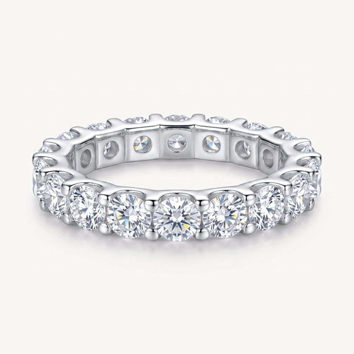 The Eterna Moissanite Ring