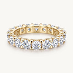 The Eterna Moissanite Ring - Gold