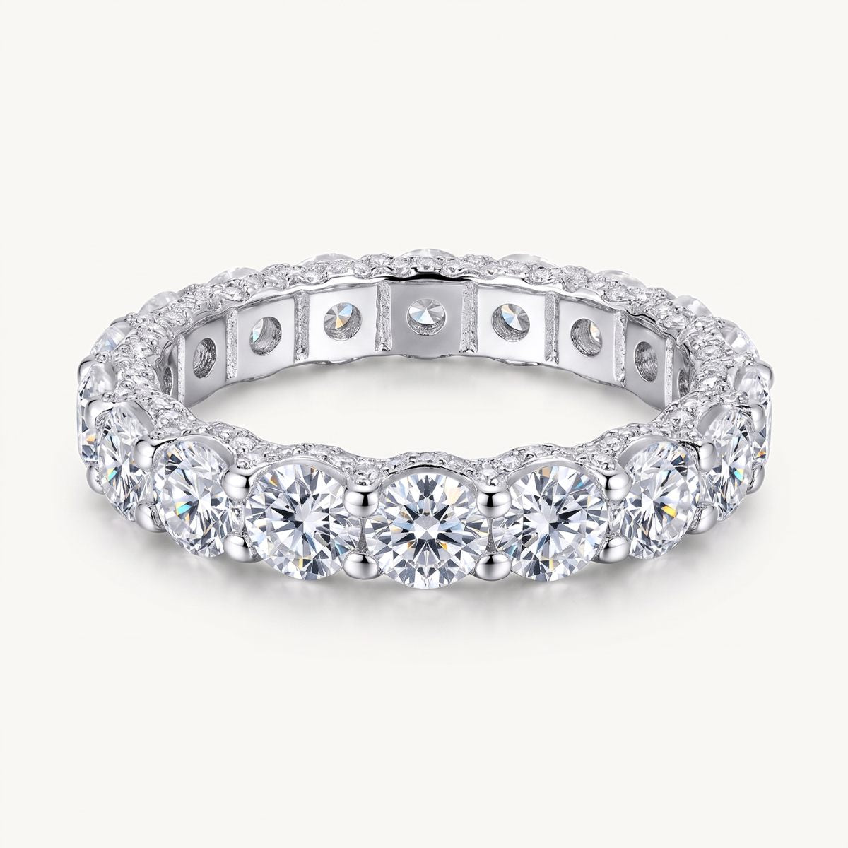 The Eternelle Moissanite Ring