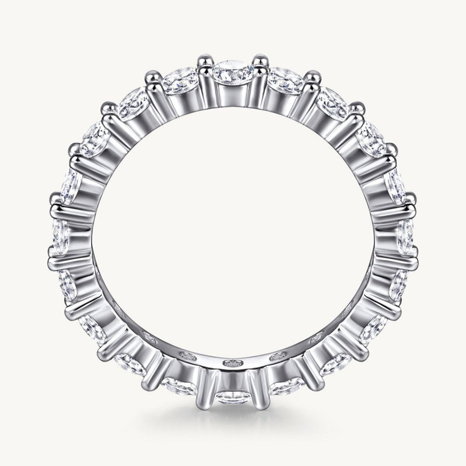 travel jewelry case friendly eternity band - The Everlasting Ring
