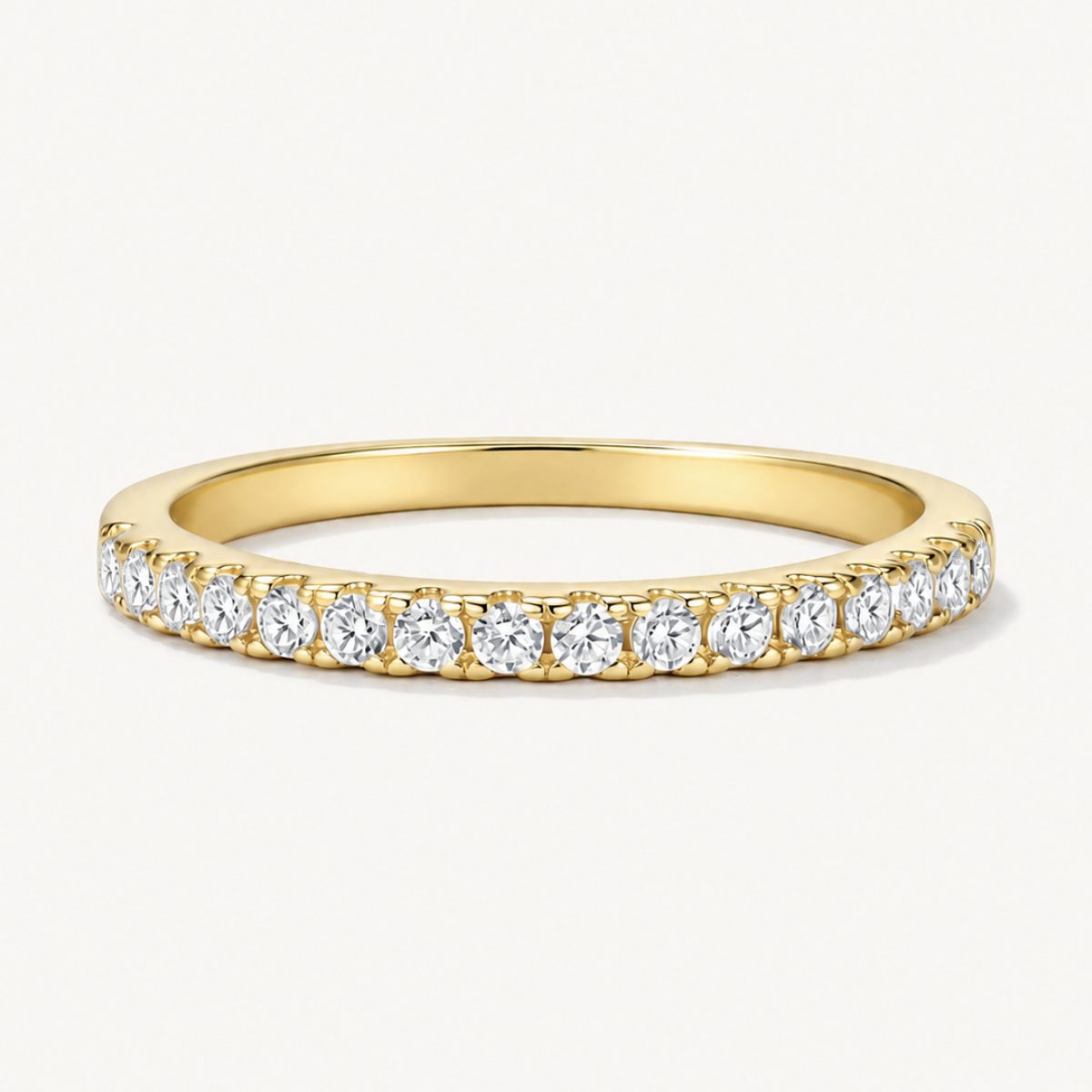 The Forever Moissanite Ring - Gold