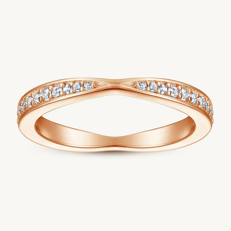 The Infinity Ring - Rose Gold