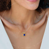 Lapis Lazuli Balance Beam Necklace