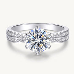 The Lumina Moissanite Ring