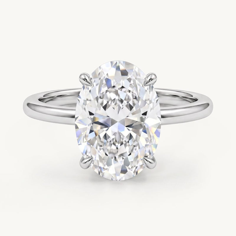 The Luna Moissanite Ring