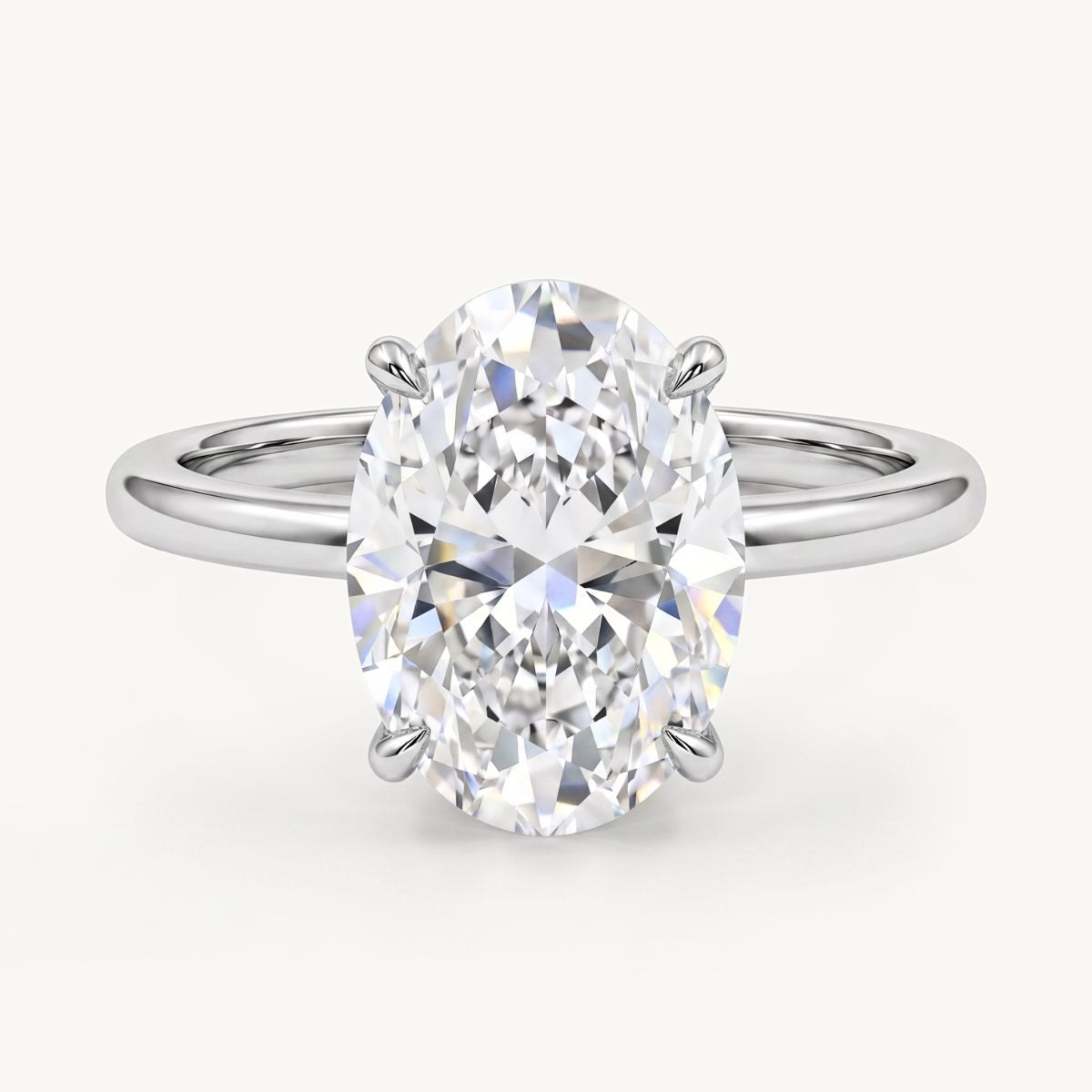 The Luna Moissanite Ring