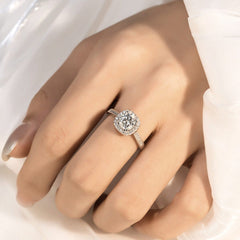 The Marchesa Moissanite Ring