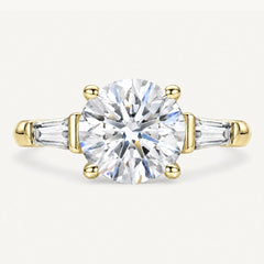The Margaux Moissanite Ring - Gold