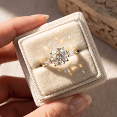 The Margaux Moissanite Ring - Gold